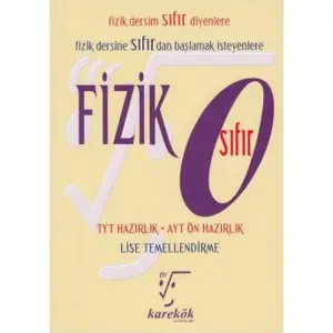 Tyt-Ayt Hazırlık Fizik 0 - Karekök Yayınları