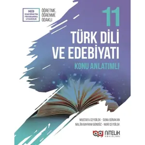 11. Sınıf Türk Dili ve Edebiyatı Konu Anlatımlı - Nitelik