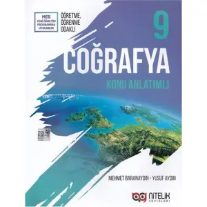 9.Sınıf Coğrafya Konu Anlatımlı - Nitelik