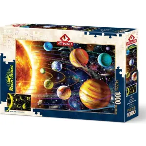 Art Puzzle 5012 Güneş Sistemi Neon 1000 Parça