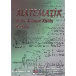 9. Sınıf Matematik Konu Anlatım Kitabı 2. Kitap