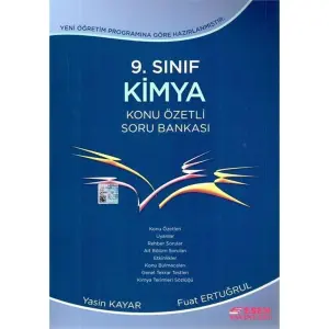 9. Sınıf Kimya Konu Özetli Soru Bankası