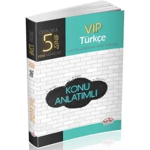 5. Sınıf Vıp Türkçe Konu Anlatımlı
