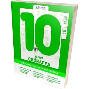 Bilfen 10.Sınıf Depar Coğrafya Konu Anlatımlı ve Örnek Çözümlü