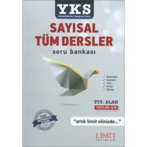 Limit Yks Sayısal Tüm Dersler Soru Bankası