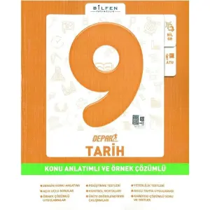 Bilfen 9.Sınıf Depar Tarih Konu Anlatımlı Soru Bankası