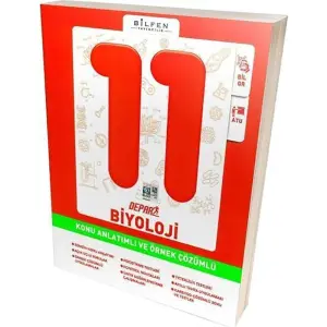 Bilfen Depar 11. Sınıf Biyoloji Konu Anlatımlı Örnek Çözümlü