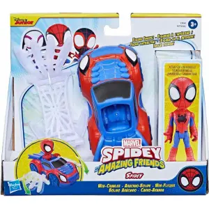 Marvel Spidey ve İnanılmaz Arkadaşları Araç ve Spidey Figür F7454