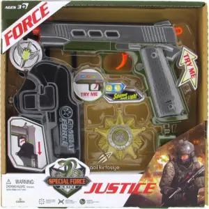 Pilli Rozetli ve Kılıflı Asker Operasyon Seti