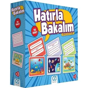 Hadi Hatırla Eğitici Hafıza Oyunu