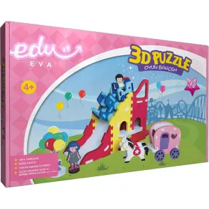 Edu Eva Oyun Bahçem 3D Puzzle 86 Parça