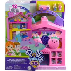Polly Pocket Pollyville Eğlenceli Market Oyun Seti HRD45