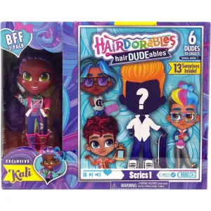 Hairdorables Hairdudeables Sıkı Dostlar - Kali
