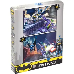 Batman 2İn1 Puzzle 35+60 Parça