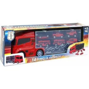 İtfaiye Araçları & Taşıyıcı Kamyon Oyun Seti
