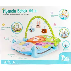 Piyanolu Bebek Halısı