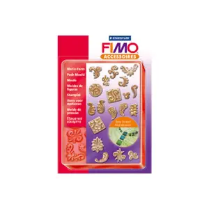 Fimo Mini Silikon Hamur Kalıbı Süsleme Modelleri
