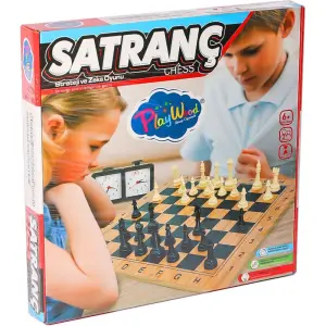 Playwood Ahşap Satranç Takımı