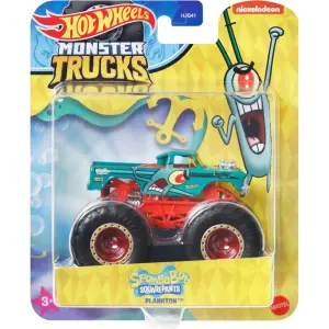 Hot Wheels Monster Trucks Süngerbob Temalı Araçlar - Plankton HWN80