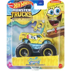 Hot Wheels Monster Trucks Süngerbob Temalı Araçlar - Süngerbob HWN76