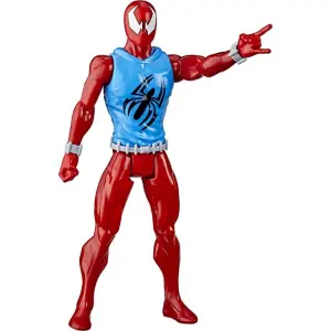 Spider-Man Titan Hero Web Warriors Marvel's Scarlet Spider Figür E8521