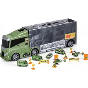 Taşıyıcı Tır ve Askeri Araçları Oyun Seti