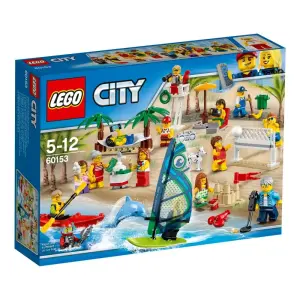 Lego City 60153 İnsan Paketi - Plajda Eğlence