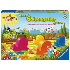 Renkli Salyangozlar Yarışıyor Ravensburger