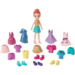 Polly Pocket Ekose Şıklığı Kıyafet Seti