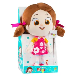 Niloya Şarkı Söyleyen Papatya Elbiseli Peluş 35 Cm