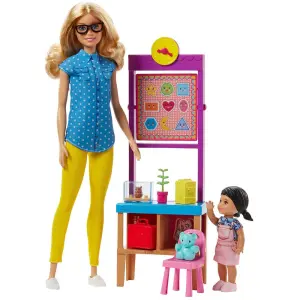 Barbie Sınıf Öğretmeni Oyun Seti FJB29